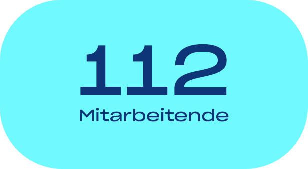 112 Mitarbeitende Bubble